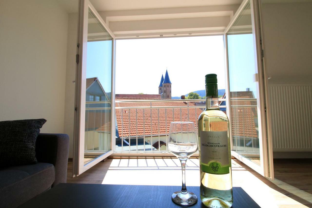 Ferienwohnung Klosterblick Drübeck Dış mekan fotoğraf